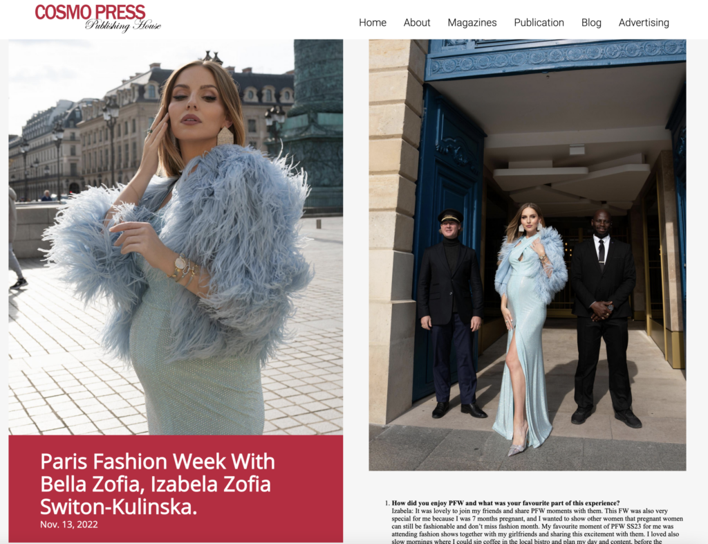 Press about Bella Zofia 13 Press about Bella Zofia 12
