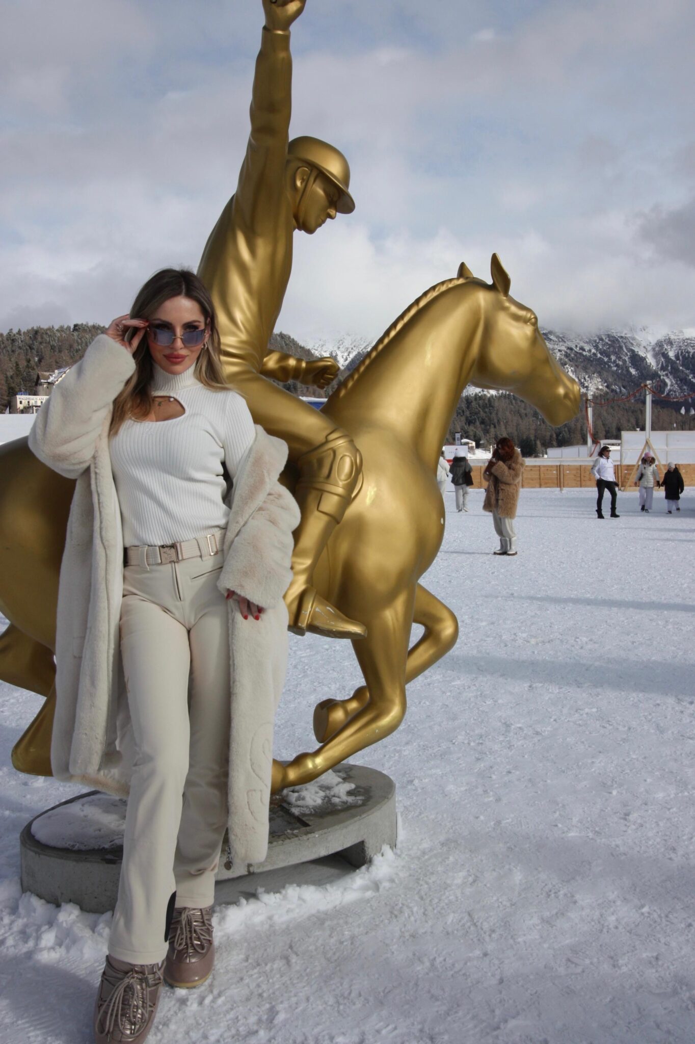 Snow Polo World Cup 2026 in St. Moritz. A Luxury Winter Weekend by Bella Zofia. 
