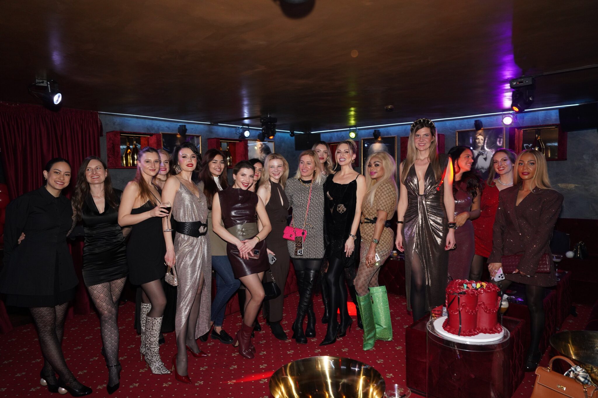 Mob Wife Aesthetic Party Ideas. Unapologetically Glamorous Birthday at the Godfather Club in Geneva 💋✨.