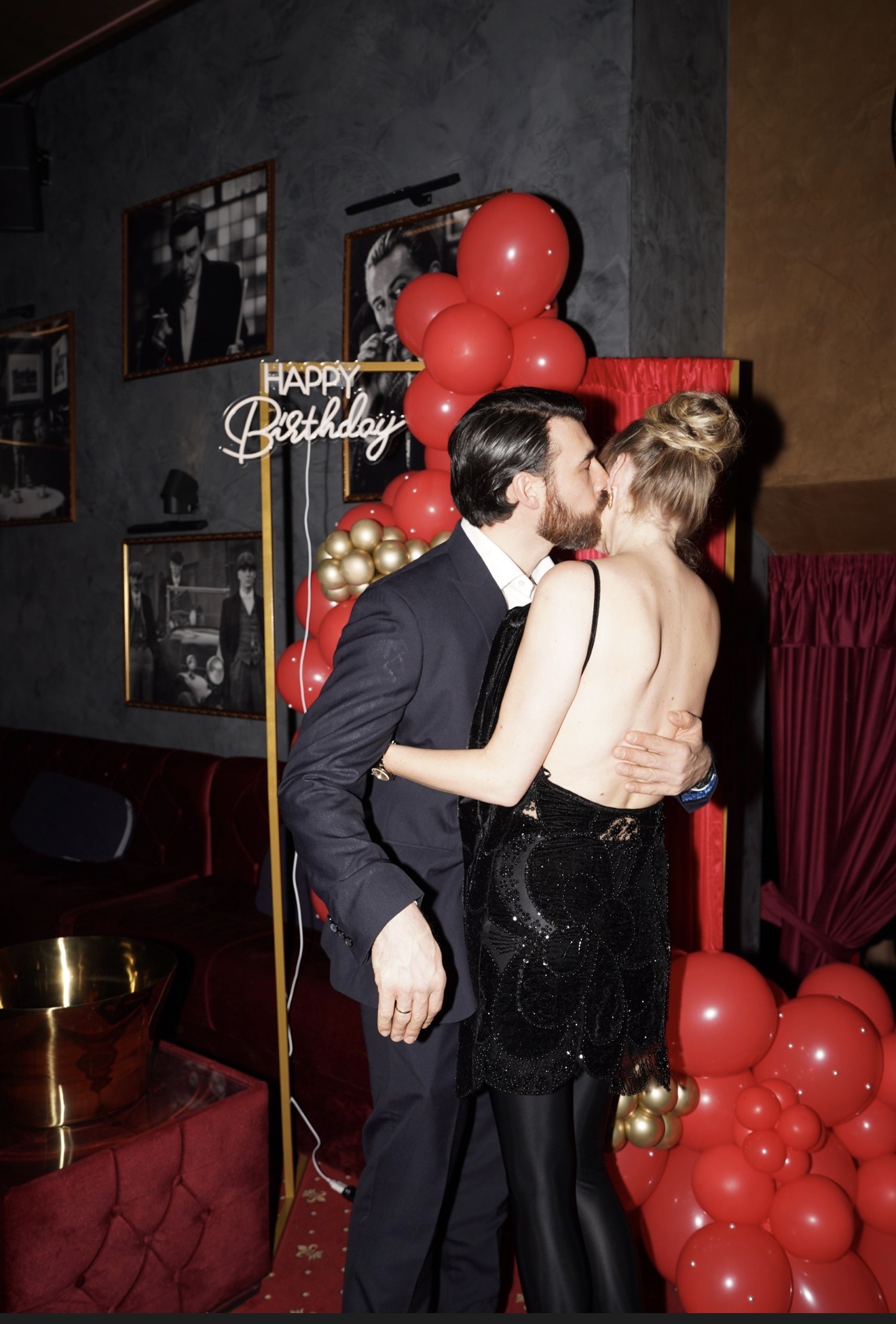 Mob Wife Aesthetic Party Ideas. Unapologetically Glamorous Birthday at the Godfather Club in Geneva 💋✨.